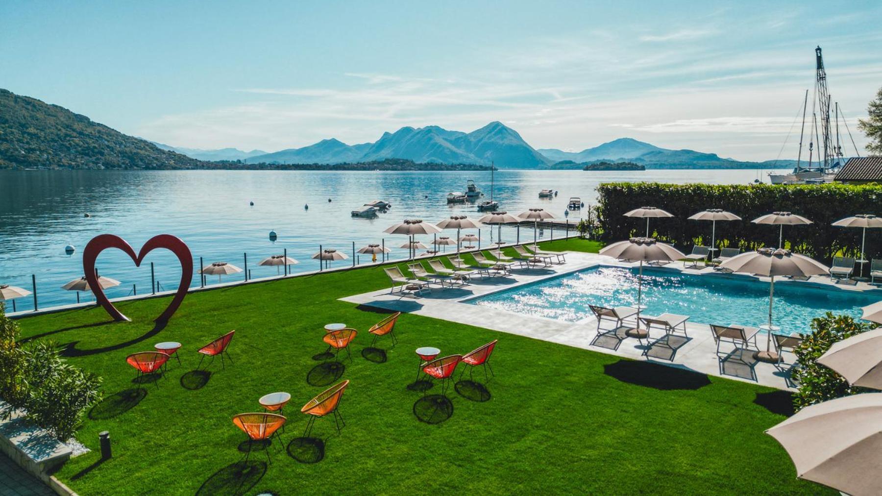 Lago Maggiore Bay 바메노 외부 사진